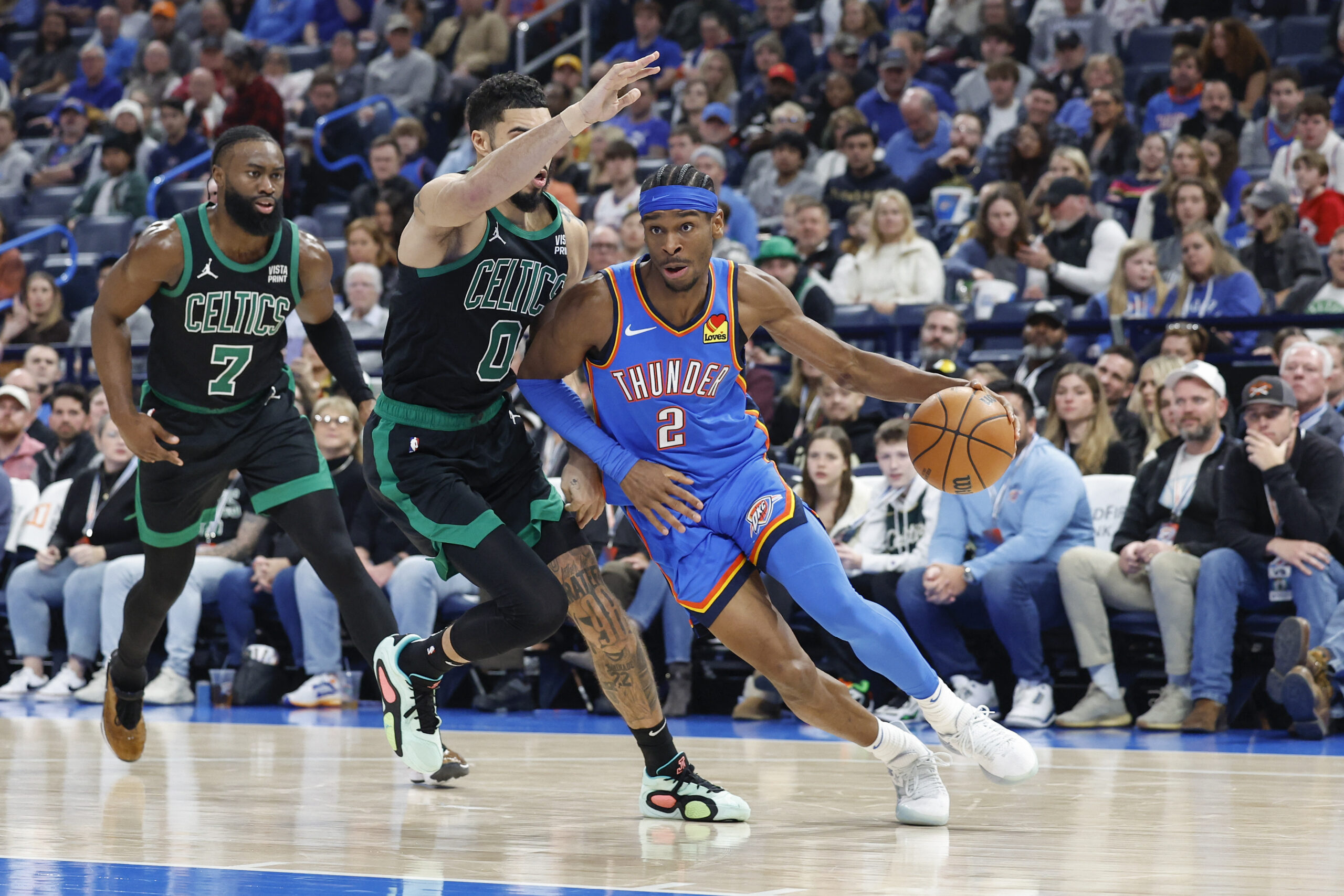 "Thunder's Unstoppable celtic Surge: Young Guns, Clutch Plays, and NBA Contender Status - The Story of an Extraordinary Season!"no1